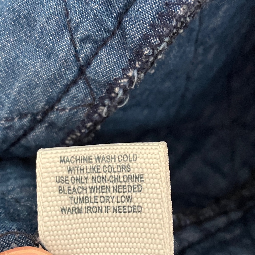 Blue Quilted Jacket - Picture 4 of 5